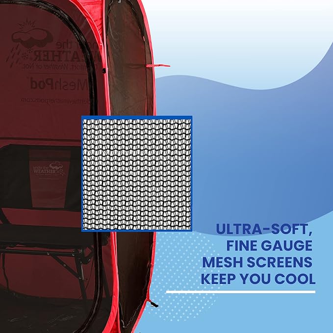 Under the Weather MeshPod Red