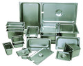 Update International 6 Third-Size Anti-Jam Steam Table PanSilver