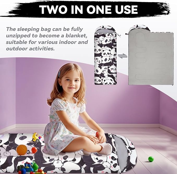 Kids Sleeping Bag for Camping - Lightweight 3 Season Backpacking Sleeping Bag Compact Child Sleeping Bag for Girls and Boys Waterproof Youth Sleeping Bag for Outdoor by Croosseoutdoors