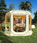 10×10 ft Pop Up Tent 6-8 Person Portable Clear Pop Up Bubble Tent Waterproof Windproof Coldproof for Adults Outdoor Patio Backyard Garden Sports Events