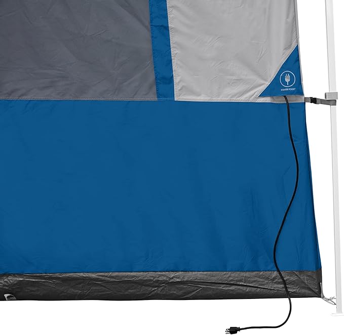 E-Z UP Camping Cube Sport Converts 10' Angled Leg Canopy into Camping Tent