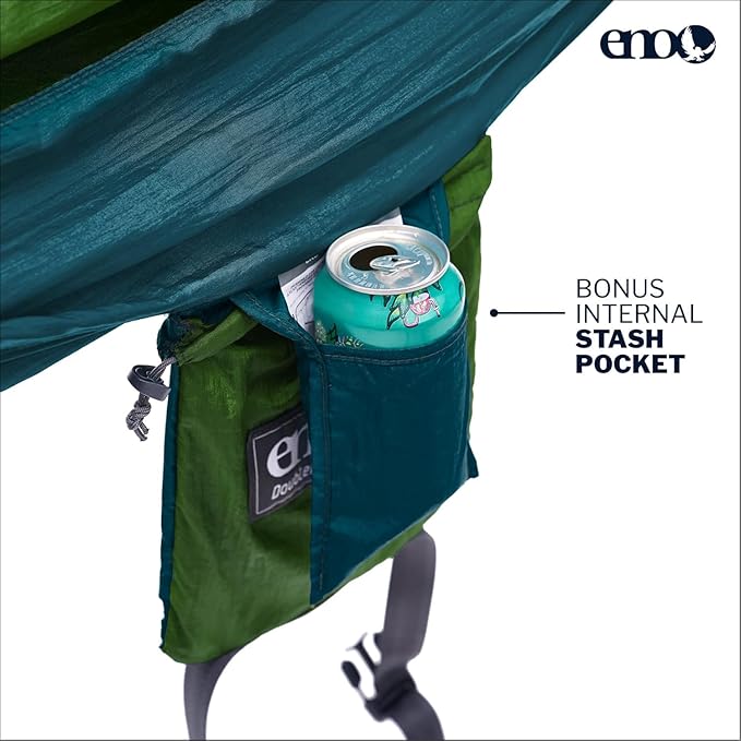 ENO Eagles Nest Outfitters DoubleNest Lightweight Camping Hammock 1 to 2 Person Special Edition Colors ATC