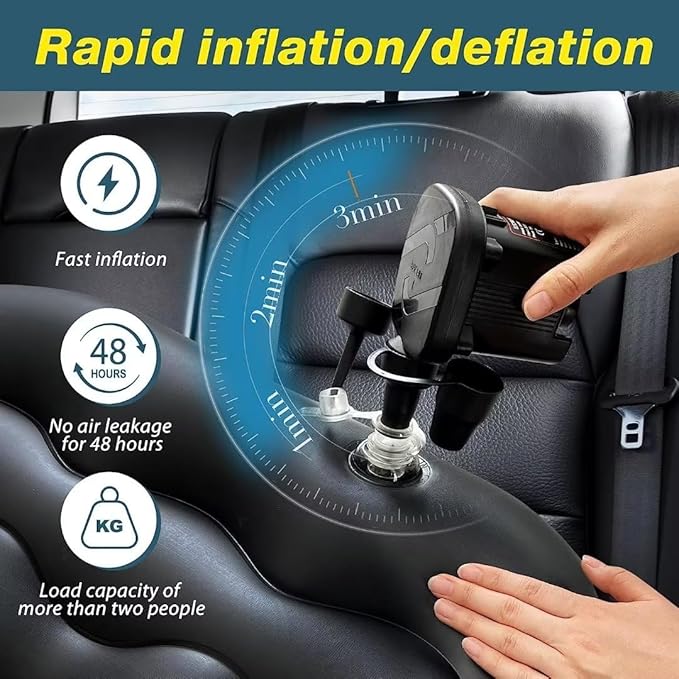 SUV Air Mattress Camping Bed - Car Mattress Back Seat Portable Foldable Car Air Bed SUV Sleeping Pad Car Bed Mattress for Sedan SUV Truck 1#1