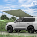 10 x 6.6ft Car Awning for SUV Van Needn't Roof Rack Hardwares Car Awning Waterproof UV50+