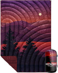 Camping BlanketLightweight Puffy Printed Camping Blanket Packable Outdoor Blanket for CampingTraveling Stadium Hiking Picnics