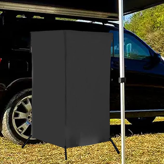 Vehicle Side Shower Tent Dressing Room Portable Privacy Shelter Camping Awning Shower Room for Long Road Trips Camping Travel