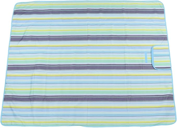 Extra Large Picnic Blanket Outdoor Sandproof Beach Mat Foldable Camping Blanket with Oxford Cloth Portable Travel Blanket for Lawn Beach Park Family Picnics