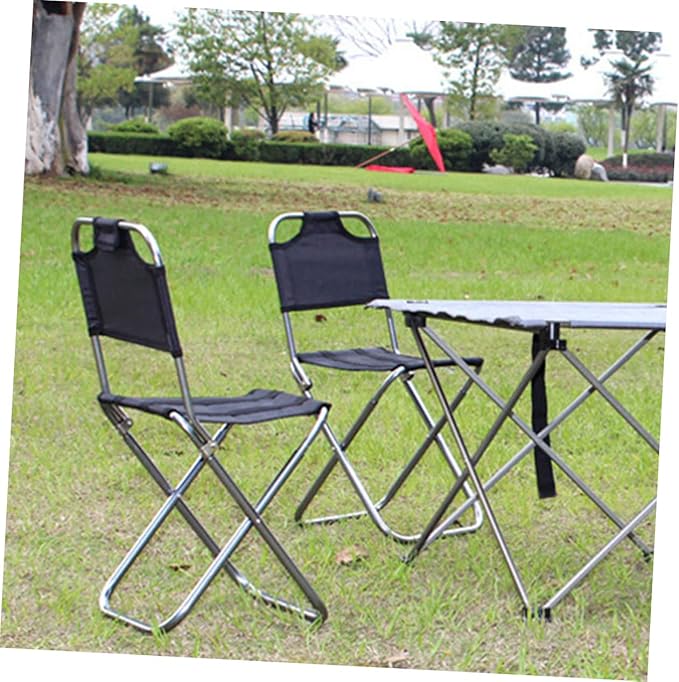 HANABASS Lightweight Folding Stool for Outdoor Activities Convenient Fishing Chair Portable Camping Seat with Sturdy Design for Picnics Barbecues and Hiking