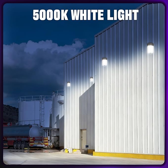 Outdoor Wall Light2Pack 30W RGBCW LED Wall Pack Light with Photocell146 Scene ModesIP65 Waterproof for Outdoor DecorDIY Lighting EffectsCommercial Security Lighting Garage WarehouseETL