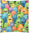 Cute Monster Cartoon PatternCamping Sun Shelters 9.2 x 10.5 FT Beach Canopy Tent Sun Shade with Carrying Bag for Camping Trips Fishing Backyard Fun or Picnics 21340129