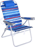 SUNNYFEEL Tall Folding Beach Chair Lightweight Portable Sand Chair for Adults Heavy Duty 500 LBS with Cup Holders Foldable High Camping Lawn Chairs for Camp/Outdoor/Picnic/Concert/Sports