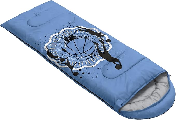 QOOMO Camping Sleeping Bags3 Season Warm &amp Cool WeatherLightweightWaterproof Sleeping Bags for Adults &amp KidsTravelingand OutdoorsCamping Gear Equipment