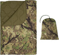 LOOGU Camo Blanket Waterproof Insulation Poncho Liner for Outdoor Camping Hiking Hunting Survival Backpacking Picnicking