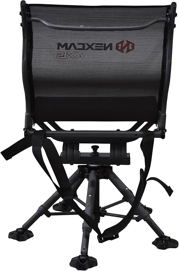 NEXCAM® AXIS RG 360 Explorer. Rocking Chair. Dual-axis Swivel and Tilting Chair. Camp. Fish. Hunt. Patent Pending
