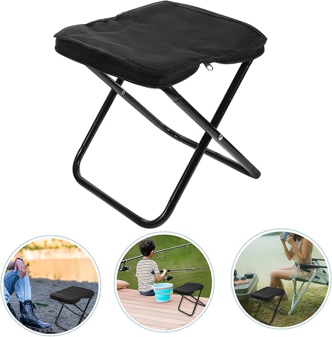 Mini Folding Stool Chair Portable Folding Stool Compact Stool for Outdoor Use Lightweight
