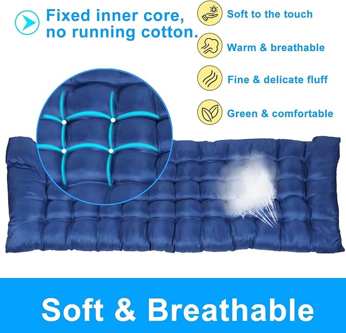 Sleeping Pad for Camping 75”x27” Lightweight Roll Up Mattress for Adults 3lb Portable Camping Mat Indoor Outdoor Use for Guest Bed Floor Hiking Picnic