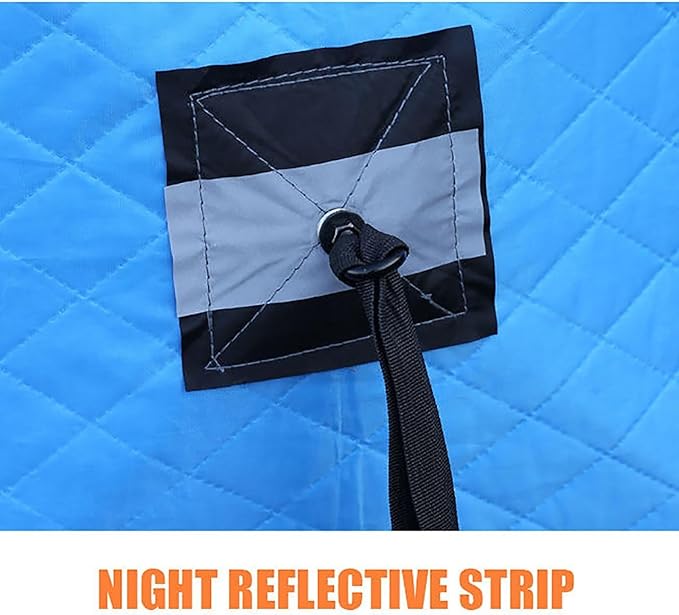 Ice Fishing ShelterIce Fishing TentCold and Warm ProtectionExtra Large SpaceEasy to Open Quicklyfor Night Fishing