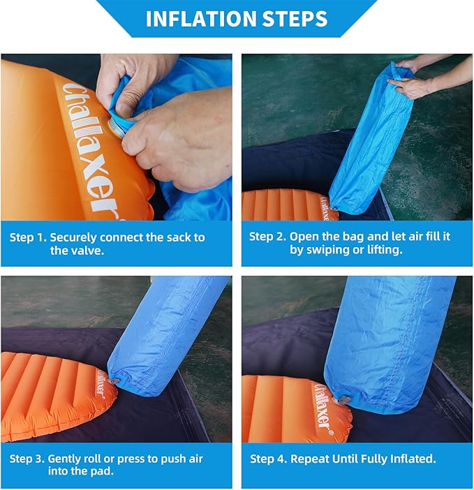 Ultralight Sleeping Pad for Camping 74.8x23.2 Camping Mat with Pump Sack Inflatable Sleeping Pads Compact for Camping Backpacking Hiking Traveling Tent
