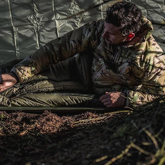 Snugpak TS1 Thermal Suede Sleeping Bag Liner Polyester Warm Insulation