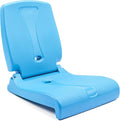 Step2 Folding Flip Seat Lightweight Portable Outdoor Chair for Poolside Camping Beach Boats Tailgates Durable Ground Chair with Back Support for Adults Capri Blue