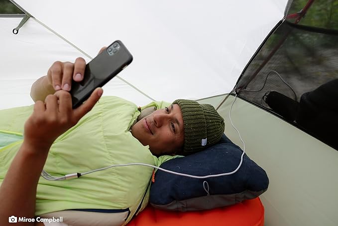 Therm-a-Rest Compressible Cinch Camping and Backpacking Pillow Small - 12 x 16 Inch Outerspace
