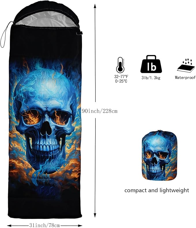 AILONEN Cartoon Car Sleeping BagsLightweight &amp Waterproof3 Season Warm &amp Cool WeatherCute Stars Printed Vehicles Transportation Sleeping Bags for BoysKidsAdults TravellingOutdoors