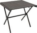 ALPS Mountaineering Folding Camping Table with Smooth Easy-to-Clean Roll Top and Sturdy and Lightweight Aluminum X Frame Shoulder Carry Bag 3 Sizes