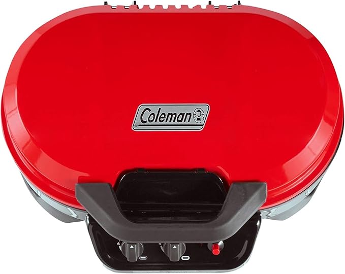 Coleman RoadTrip 225 Portable Tabletop Grill 2-Burner Gas Grill with Matchless Ignition &amp Adjustable Temperature Control 11000 BTUs of Power for Grilling Tailgating Camping BBQ &amp More