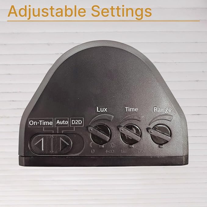 LED Black Motion Sensor 2-Light Bullet Flood Light- 3000K Adjustable Dual Head Outdoor Security Light Dusk to Dawn Waterproof Hardwired Spotlight for Yard Patio Garage Landscape