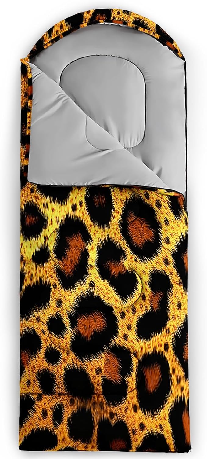 QOOMO Camping Sleeping Bags3 Season Warm &amp Cool WeatherLightweightWaterproof Sleeping Bags for Adults &amp KidsTravelingand OutdoorsCamping Gear Equipment