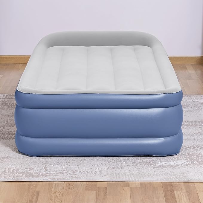 Bestway Tritech Air Mattress Twin 18” with Built-in AC Pump