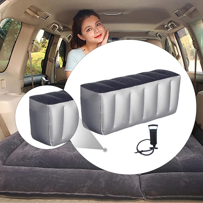 Inflatable Car Travel Mattress Cushion Air Couch Car Sleeping Bed for Cars B