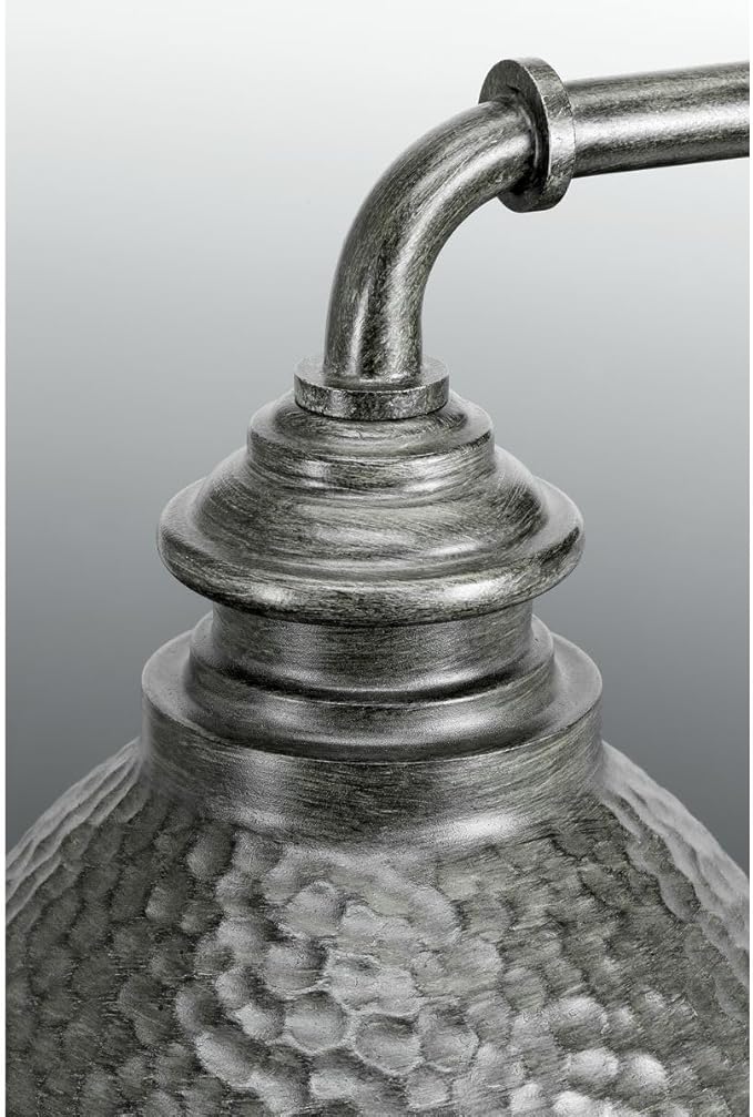 Progress Lighting Englewood Collection 1-Light Farmhouse Outdoor Small Wall Lantern Light Antique Pewter