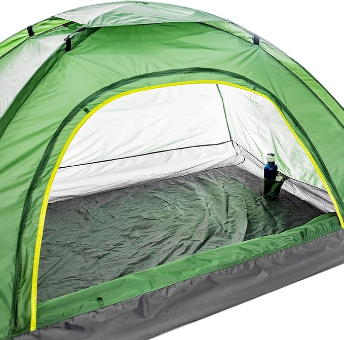 10 Pack Bulk 4 Person Tents for Homeless Scouts Camping Backpacking | Waterproof Lightweight Easy Pop Up Setup 3-4 Person Tent