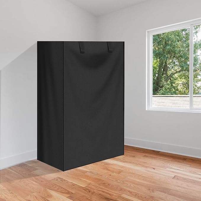 Storage Shelving Unit CoverWaterproof Shelf Cart Cover Protective Outdoor Indoor Storage Rack Dust Cover with Zipper (30 Lx14 Wx60 H)