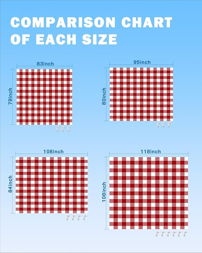 Beach Blanket Waterproof Sandproof Vintage Red White Checker Plaid Quick Drying Beach Mat with 4 Stakes Farmhouse Buffalo Check Lightweight Picnic Blanket for Travel Camping Outdoor 95x80