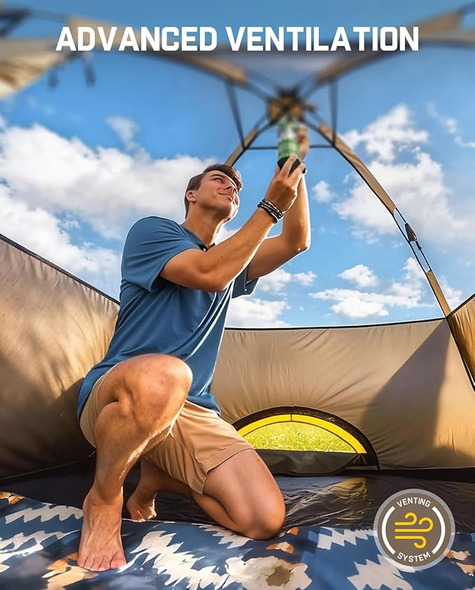 FanttikOutdoor Zeta C3 Camping Tent &amp FanttikOutdoor Zeta L8 Max Camping Chair