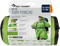 Sea to Summit Nylon Tarp Poncho 4-in-1 Raincoat Pack Cover Groundsheet and Shelter