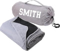 Threadart Personalized Outdoor Rainproof &amp Windproof Thick Stadium Blanket | for Camping Picnic Sports Festivals Football Baseball Concerts Parks Beach 55 x 79