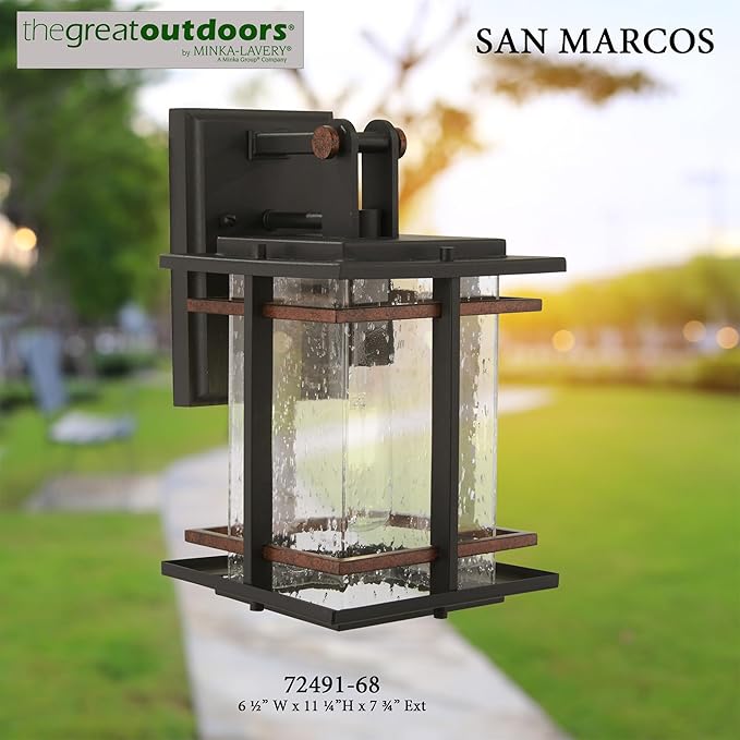 Minka Lavery The Great Outdoors 72491-68 - Wall Sconces Outdoor Lighting