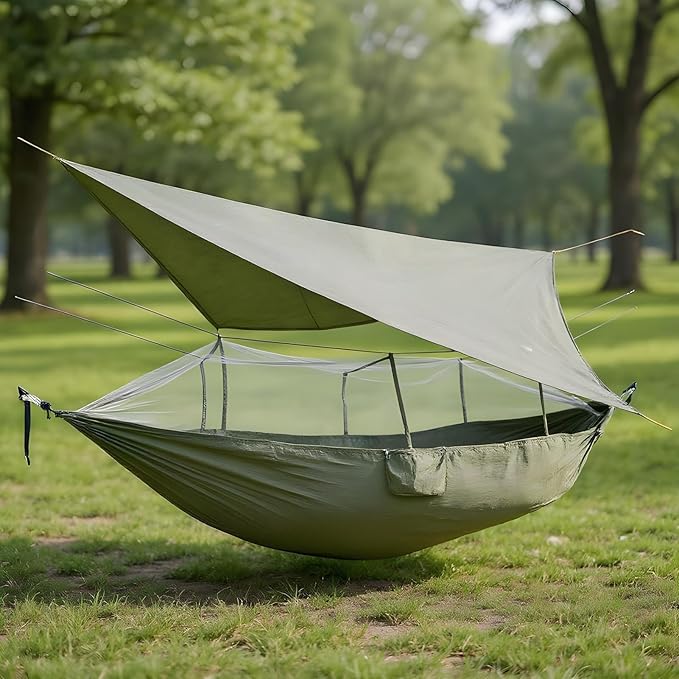 Camping Hammock Fly Net Keeps Out Fly Net Netting Waterproof Protective Mesh for Backpacking Backyard Garden Hiking Travel Fishing Patio Outdoor Outside