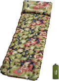 HiiPeak Sleeping Pad for Camping- Ultralight Inflatable Sleeping Mat with Built-in Foot Pump &amp Pillow Upgraded Compact Camping Air Mattress for Tent Backpacking Hiking