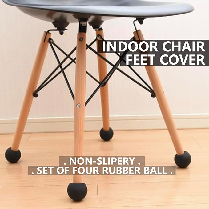 20mm Dining Chair Feet Anti Sinking 4pcs Big Agnes/Helinox/Folding Chair Accessories Patio Furniture Protector Caps Metal Bar Stool Floor Protectors Chair Leg Caps