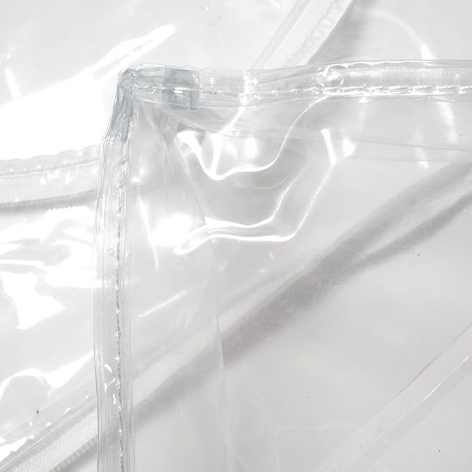 20 Tier Bun Pan Rack Cover Heavy Duty Clear PVC Tear Resistant Reinforced Seams Cold Crack Resistance -15 Degrees with Silicone Oven Gloves