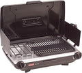 Coleman Tabletop 2-in-1 Camping Grill/Stove 2-Burner Propane Grill &amp Stove with Adjustable Burners &amp 20000 BTUs of Power Great for Camping Tailgating Grilling