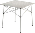 Coleman Outdoor Folding Table Sturdy Aluminum Camping Table with Snap-Together Design Seats 4 &amp Carry Bag Included Great for Camping Tailgating Grilling Hunting Outdoor Dining &amp More