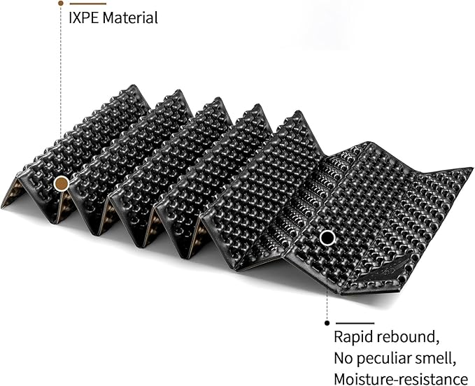 Foam Camping Pads for Hiking Ultralight Closed Cell Mattress Waterproof Soft Mat for Adults Wide Picnic Yoga Mats Folding Sleeping Pad for Outdoor Backpacking