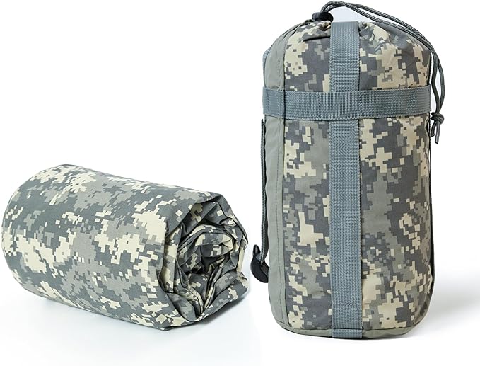 Akmax.cn Bivy Cover Sack for Military Army Modular Sleeping System Waterproof Outer Shell for Sleeping Bag Minimalist Stealth Shelter