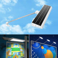 Solar Sign Lights Outdoor 232 Led 1200 Lumen Solar Sign Waterproof Light 8000 mAh Billboard Lighting for Bussiness Real Estate Barn Garage Shop Bus Stop HOA Highway Signs Small Supermarket