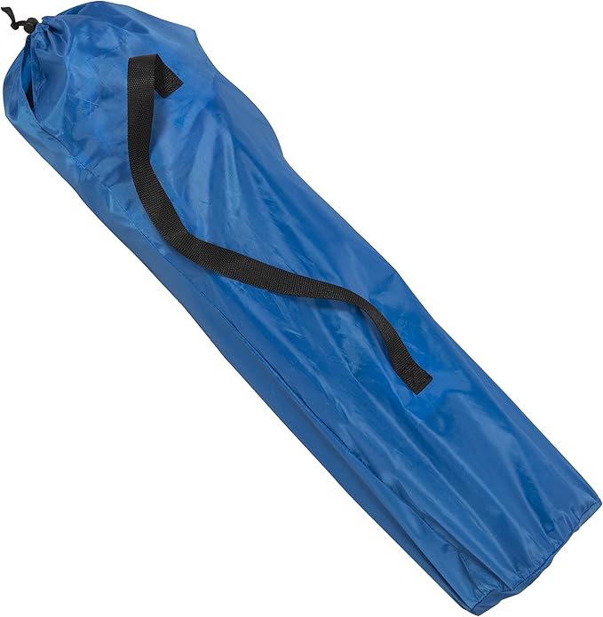 Tommy Bahama Go Everywhere 2-Pack Outdoor Folding Moon Chairs with Storage Pouch and Carry Bag Lightweight Portable Camping Chairs Supports up to 200 lbs. Blue
